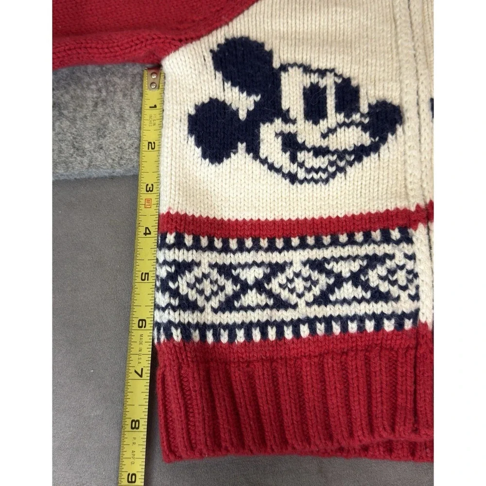 Baby GAP Toddler Zip-Up Sweater 12–18M – Disney Mickey Knit Cardigan